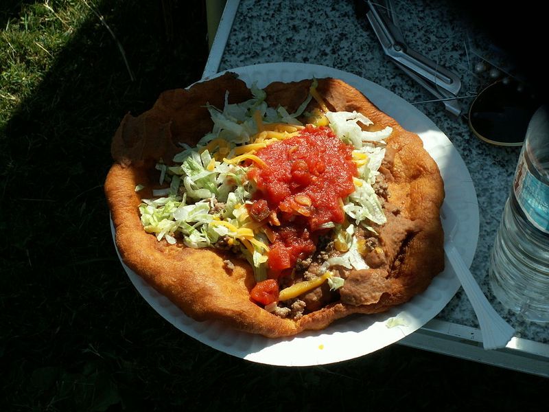 Navajo Fry Bread Taco