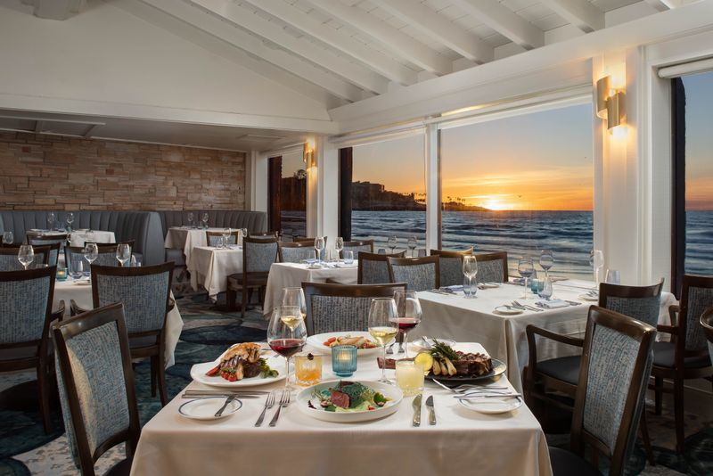16 California Coastal Restaurants Where The Views Are As Good As The Food - Decor Hint The Marine Room