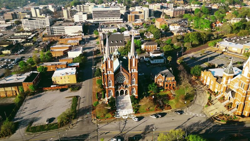 St Joseph Catholic Church In Macon Georgia Looks Like Something From Harry Potter - Decor Hint The Overall Castle-Like Silhouette