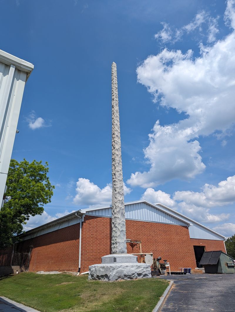 The Georgia Guidestones (Former Location) - Elberton