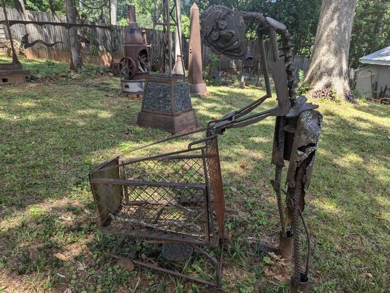 The Bicycle Wheel Garden