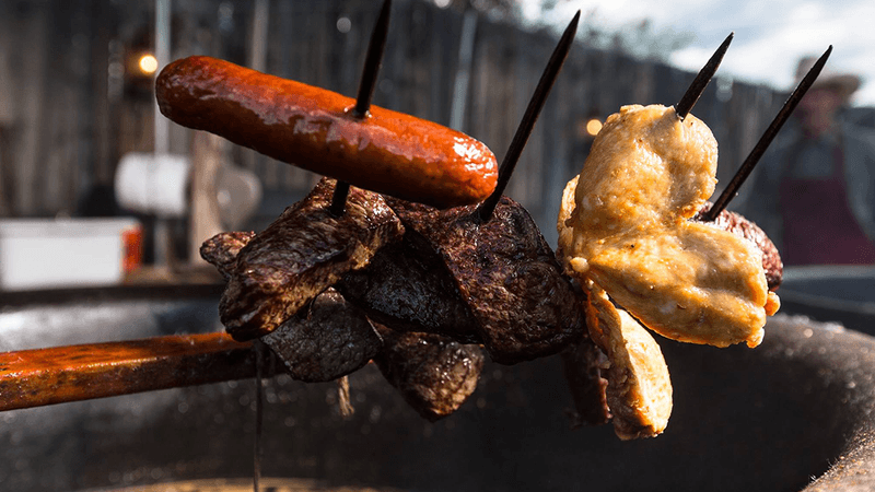 Pitchfork Fondue Western Cookout