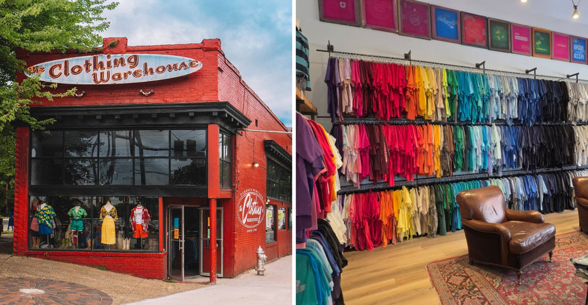 The Clothing Warehouse Is One Of Georgias Best Thrift Finds 2 - Decor Hint