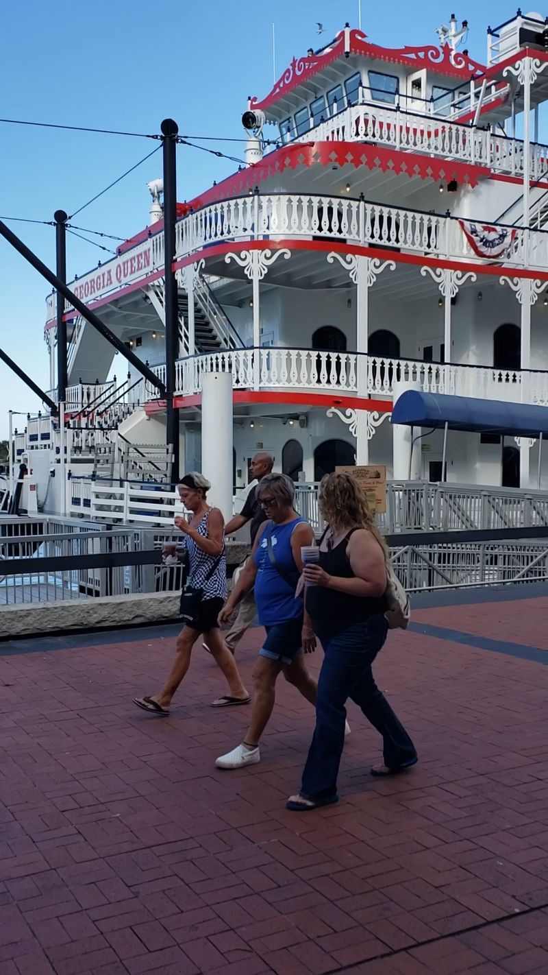 Boarding the Historic Riverboat