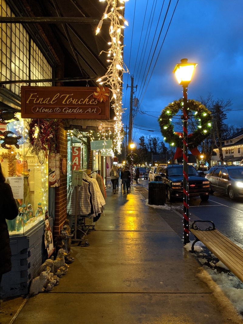 Charming Downtown Shopping District