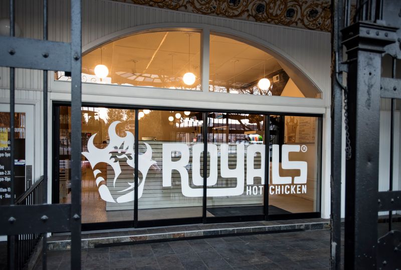 Royals Hot Chicken Fried Sandwich