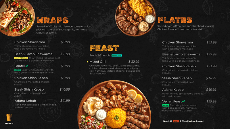 Mediterranean Flavors Arrive At Bellis Fair Mall With A New Bellingham, Washington Restaurant - Decor Hint Pricing Is Reasonable And Accessible For A Wide Range Of Diners