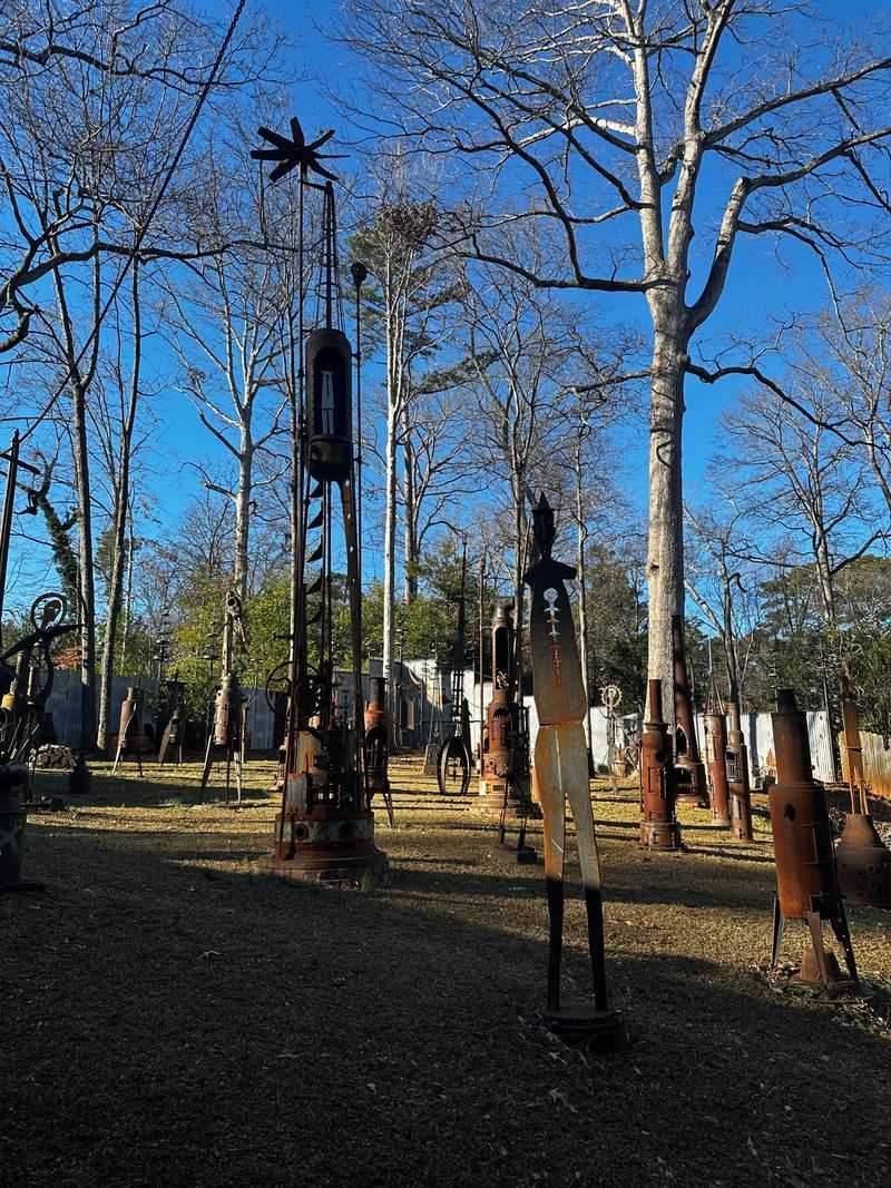 The Mechanical Heron Garden