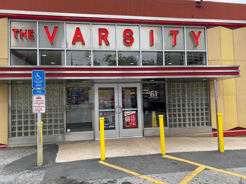 These 15 Georgia Food Joints Are The Ones Locals Love To Argue About In A Good Way - Decor Hint The Varsity in Atlanta