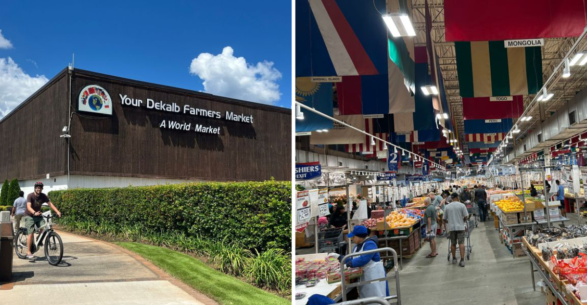 This Giant Georgia Market Feels Like Taking A Food Tour Of The Entire World - Decor Hint