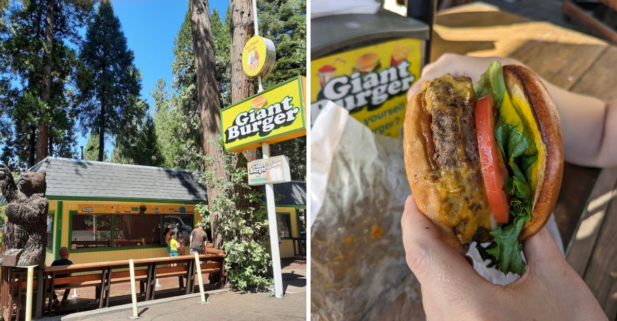 This No Frills California Diner Is Famous For Its Massive Over The Top Cheeseburgers - Decor Hint