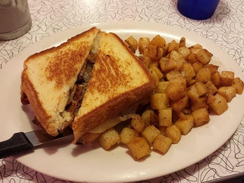 The Legendary Fried Bologna Sandwich