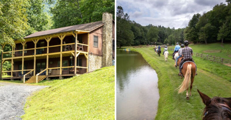 This North Carolina Retreat Lets You Explore Timeless Trails On Horseback