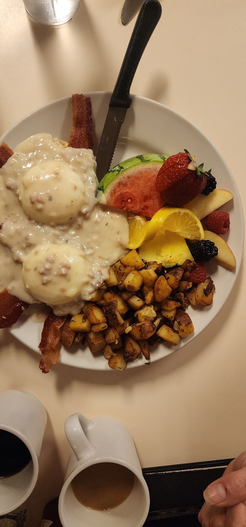 Signature Biscuits And Gravy Steal The Show