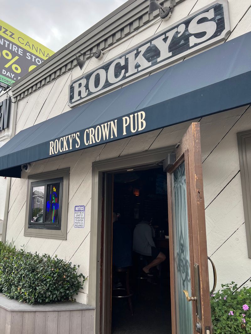 12 Hole-In-The-Wall California Restaurants That Are 100% Worth The Drive - Decor Hint Rocky's Crown Pub