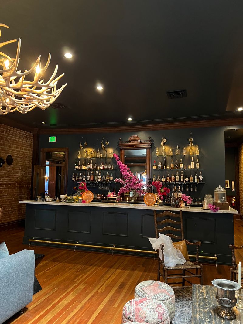 Preserved Wooden Bar From The Original 1889 Building