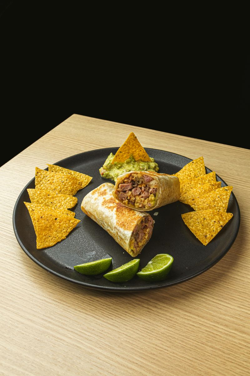 Sweet Potato And Black Bean Burrito