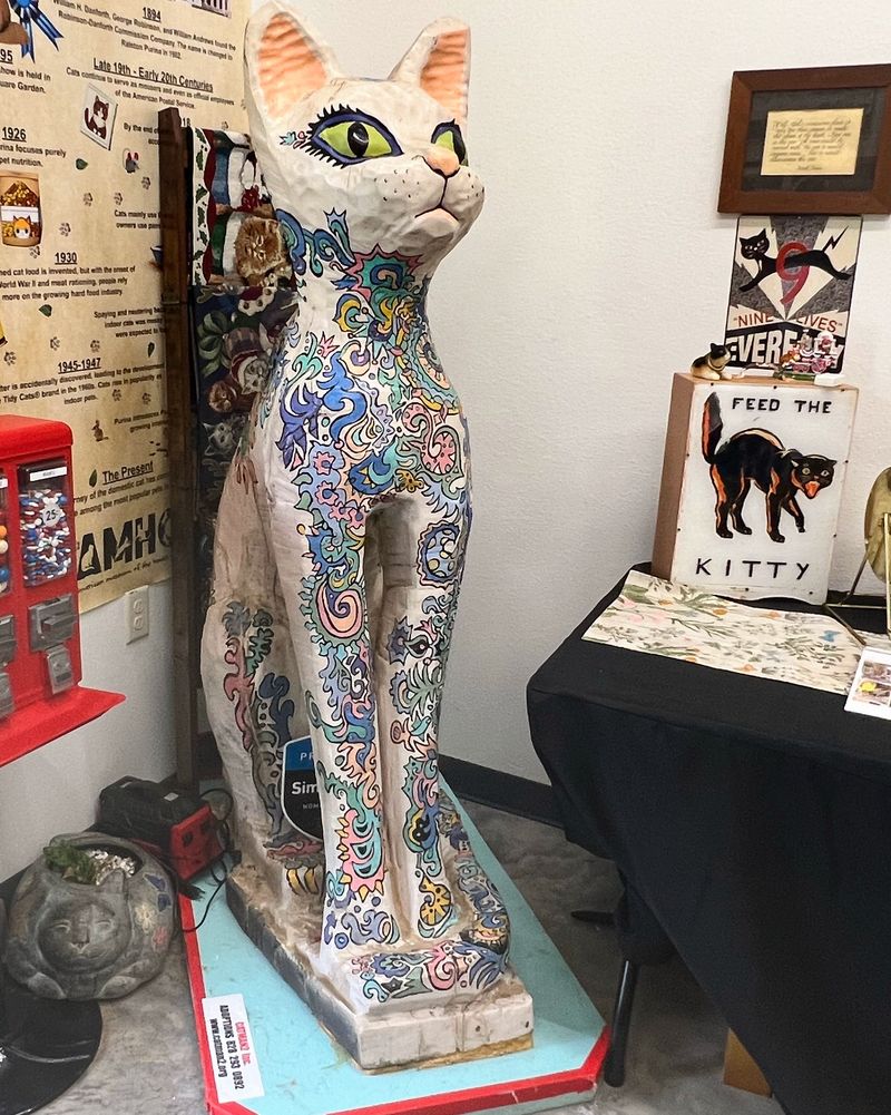 A Surprisingly Charming Cat Museum Is Hiding In North Carolina - Decor Hint Special Events Like Feline Day Of The Dead