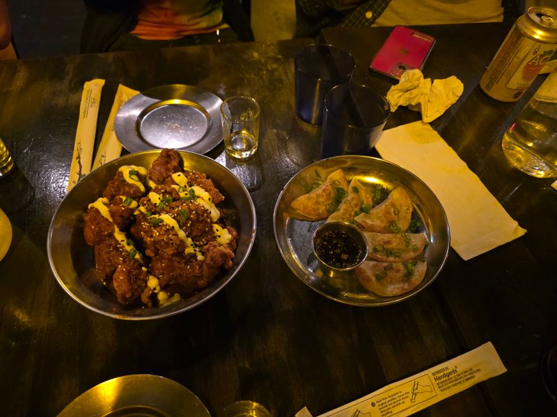 This Hidden Korean Speakeasy In Georgia Serves East Atlanta Village's Most Addictive Fried Chicken - Decor Hint Pork Belly Bites Deliver Melt-In-Your-Mouth Richness
