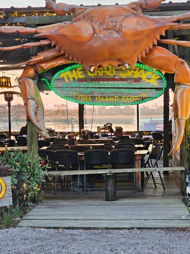 These 15 Georgia Food Joints Are The Ones Locals Love To Argue About In A Good Way - Decor Hint The Crab Shack on Tybee Island