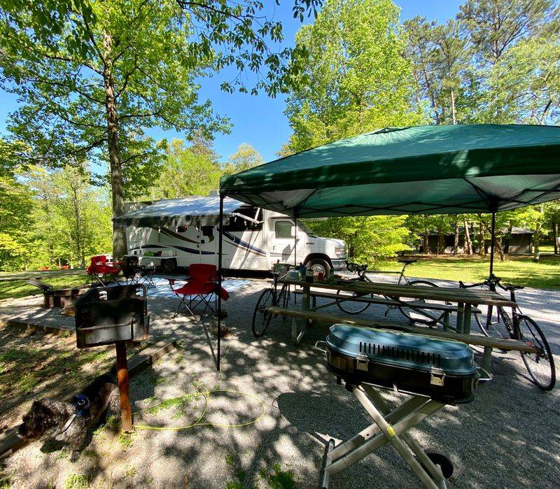 Camping Under The Stars