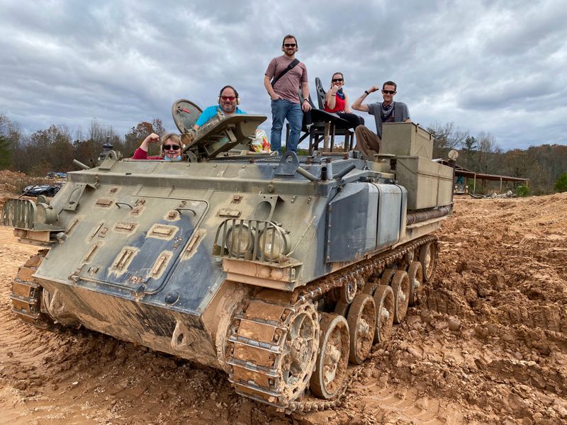 Drive Real Military Tanks