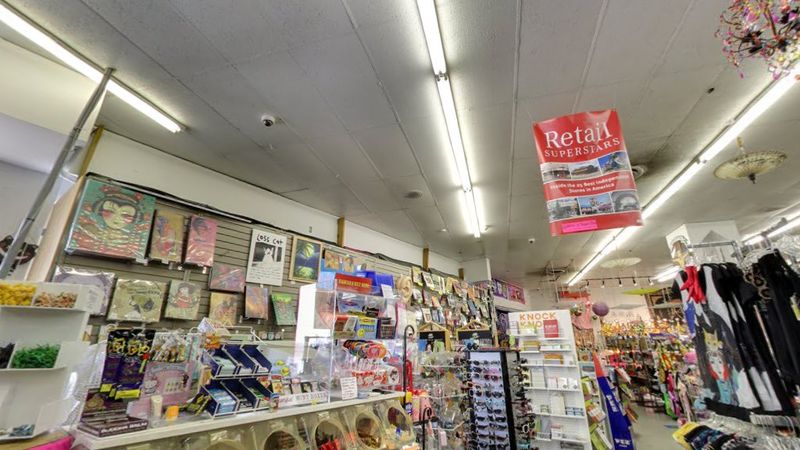 Walls Covered In Pop Culture Art And Posters