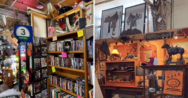 A Sneak Peek Into A Massive Texas Antique Store Built For Wandering