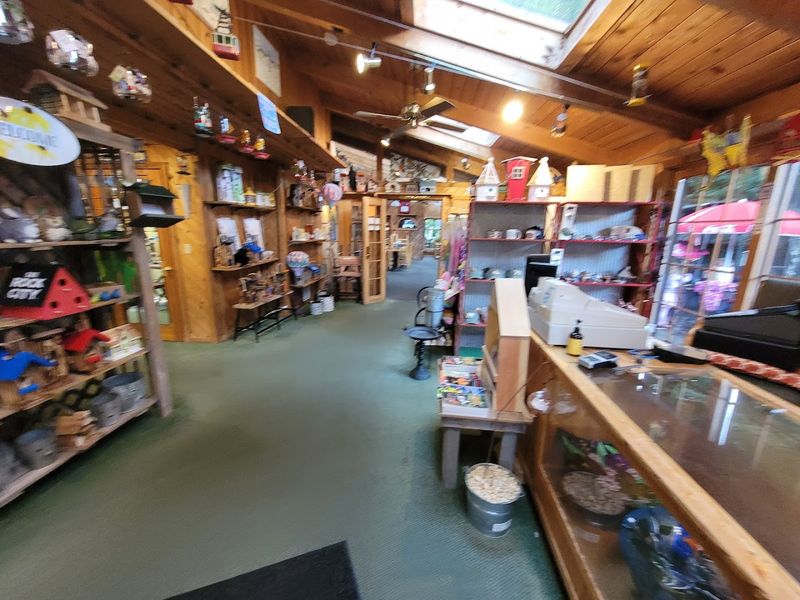 A Train Suspended From The Ceiling