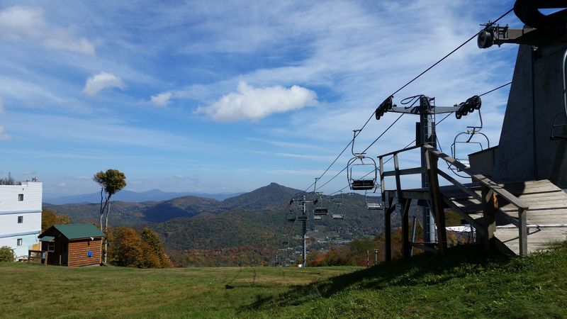 Chairlift Rides Revealing Endless Horizons