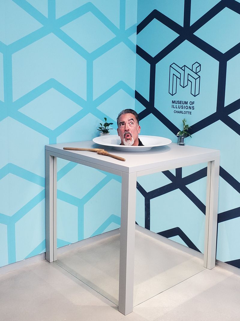 Step Into Illusion At This North Carolina Museum Where Reality Gets Twisted - Decor Hint Head On A Platter Creates Classic Horror