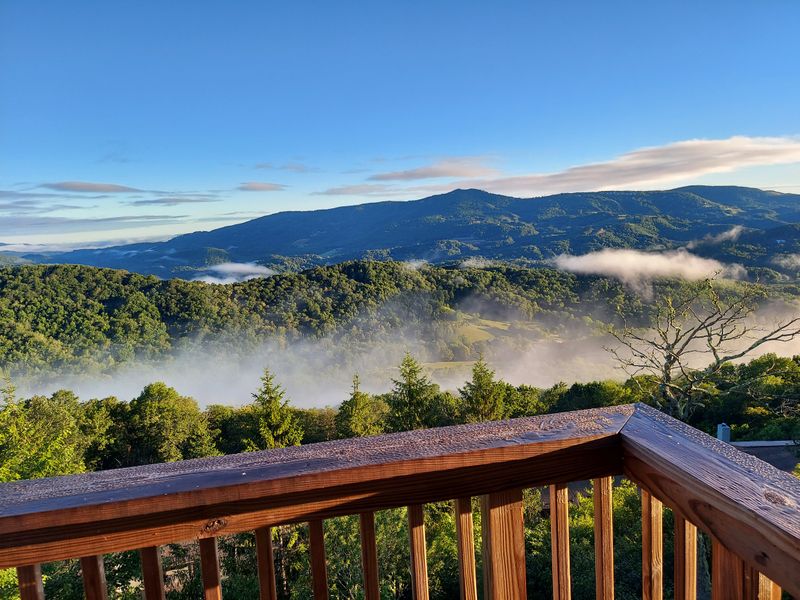 Dining Scene With Mountain Flavors
