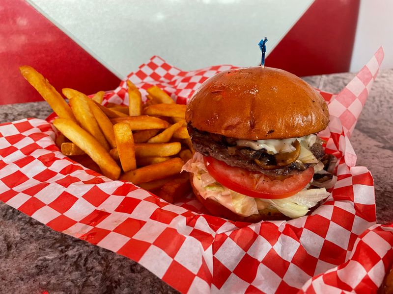 Classic American Menu Featuring Hearty Breakfasts And Juicy Burgers