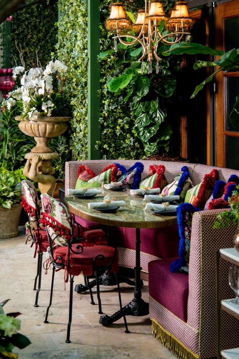 These Stunning Interiors Make The Garden Room Georgia A Must-Visit Spot In 2026 - Decor Hint Hand-Painted Frescoes and Wall Art