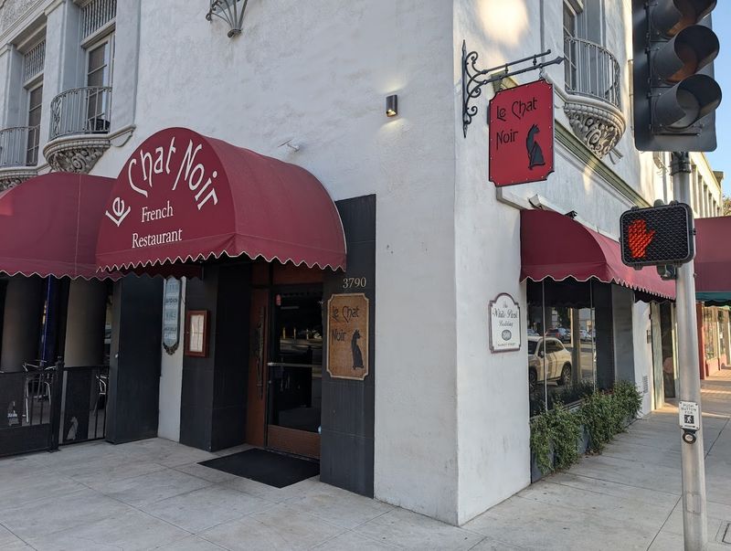These 11 French Restaurants Showcase The Best Of French Dining In California - Decor Hint Le Chat Noir, Riverside CA