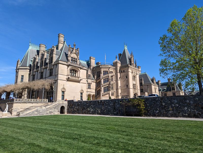 Rarely-Seen West Façade View Of Biltmore House Revealed On Longer Rides