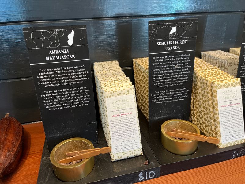 This Fascinating Chocolate Factory In California Feels Like Stepping Inside A Real-Life Dessert Dream - Decor Hint Single-Origin Chocolate Bars Highlight Terroir