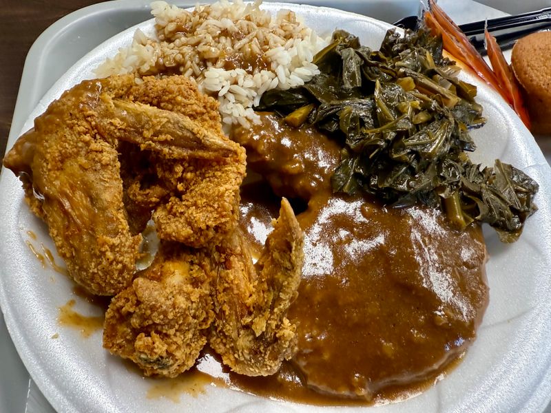 The Soul Food At This No-Frills Restaurant In North Carolina Is Out-Of-This-World Unforgettable - Decor Hint Collard Greens Cooked By Someone Who Knows