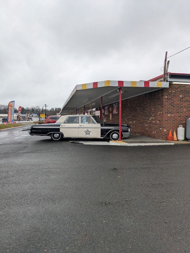 The Iconic Mayberry Squad Car Photo Opportunity