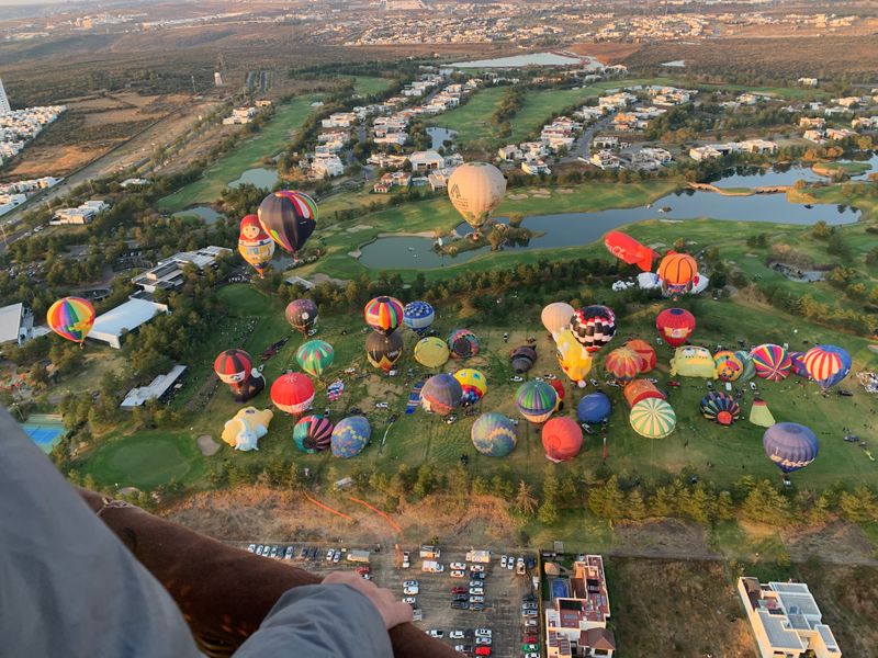 Hot Air Balloon Ride Over North Georgia Mountains