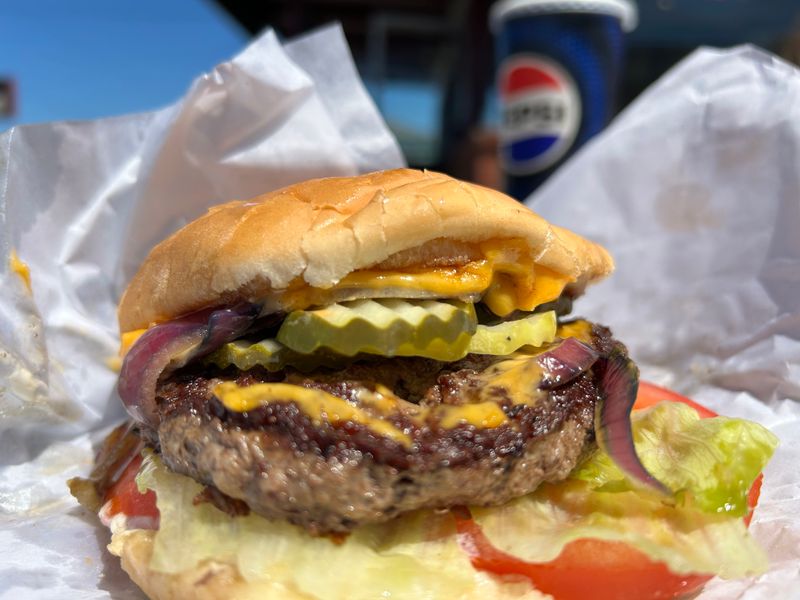 Generous Burger Portions That Justify The Name