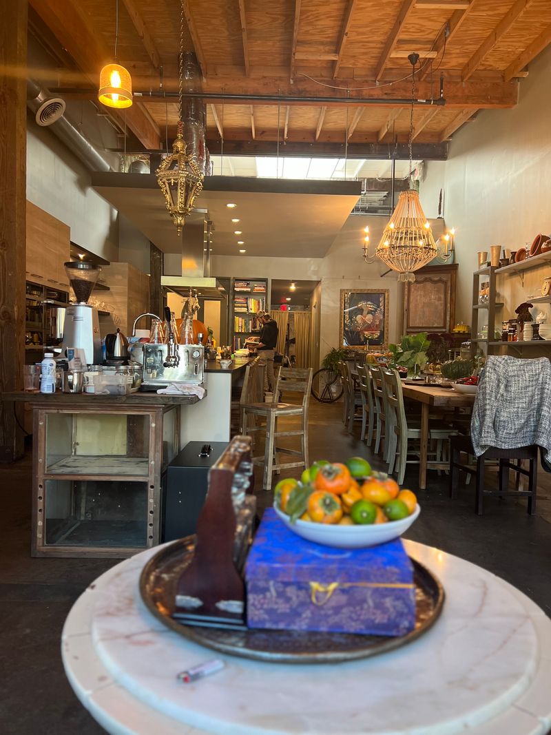 Local Art Rotates Monthly on Every Wall