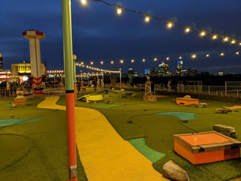 Ride A Three-Story Slide Above Atlanta Georgia At This Rooftop Carnival Attraction - Decor Hint Photography Opportunities Everywhere