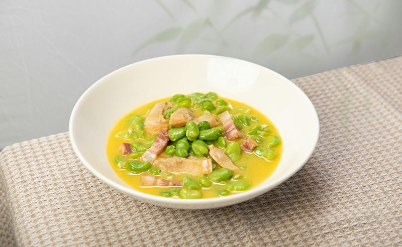 Southern Butter Beans With Bacon