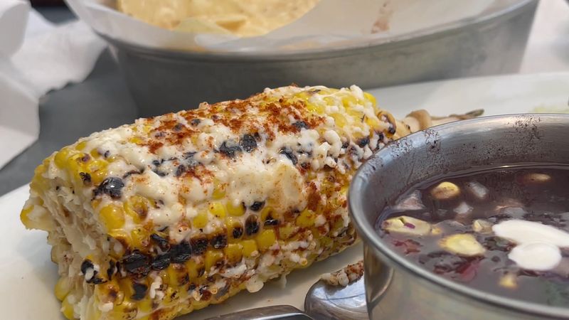 Authentic Salsa Bar With Multiple Varieties