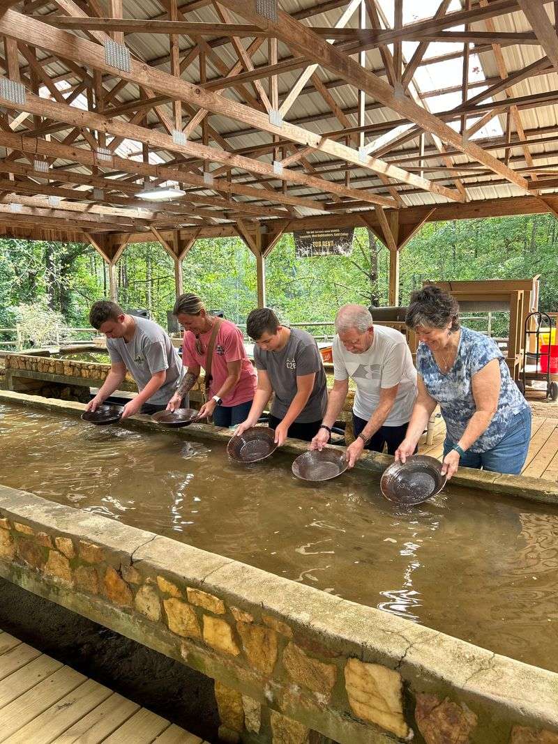 Crisson Gold Mine Gem Panning