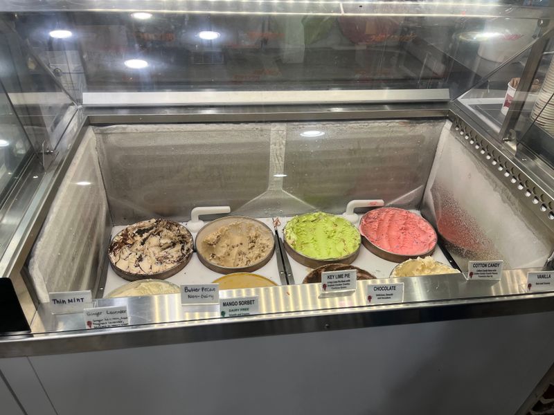 This Is The Only Place In Atlanta Georgia Where You Can Get A Taste Of Authentic East Indian Kulfi In Your Ice Cream - Decor Hint No Artificial Colors Or Flavors Policy