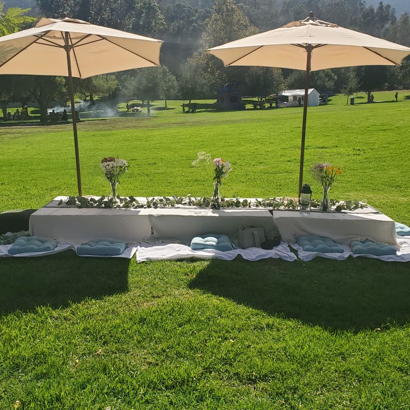 Sunset Picnic Atmosphere