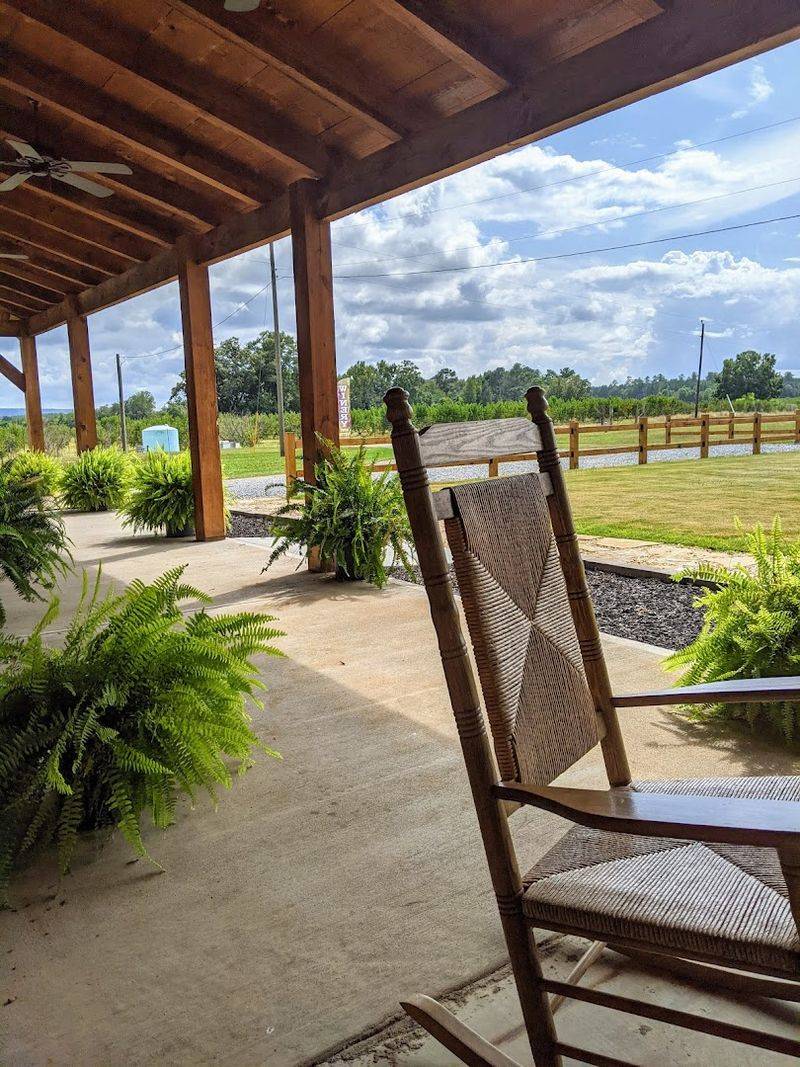 The Search for Georgia's Best Peach Ice Cream Might Just End At This Roadside Shed - Decor Hint Photo-Worthy Setting for Social Media