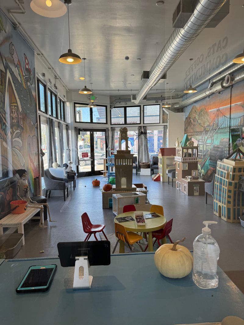 The Café Menu Offers Simple Refreshments And Treats